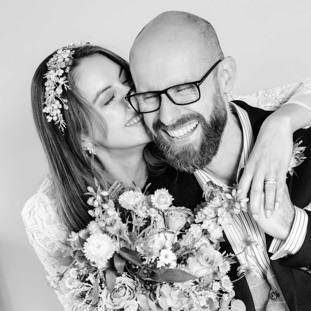 bride and groom stroud registry office wedding