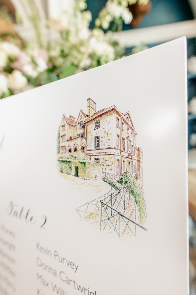 wedding stationery artwork