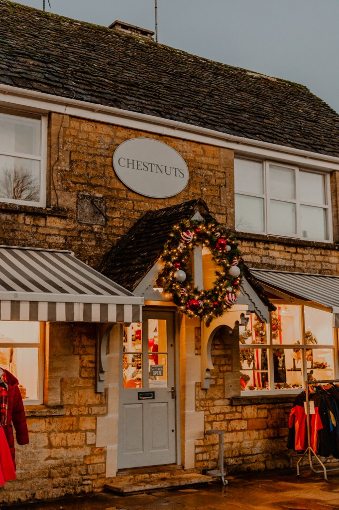 Christmas cottage Cotswolds