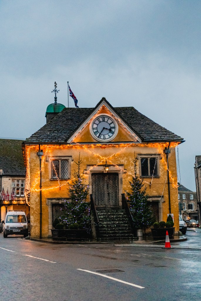 Christmas in  Cotswolds England