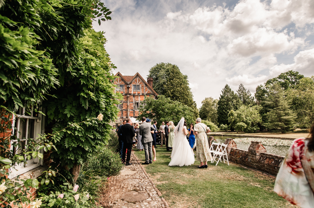 natural outdoor wedding