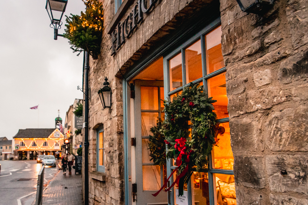 Highgrove with  Christmas decorations Tetbury  Cotswolds