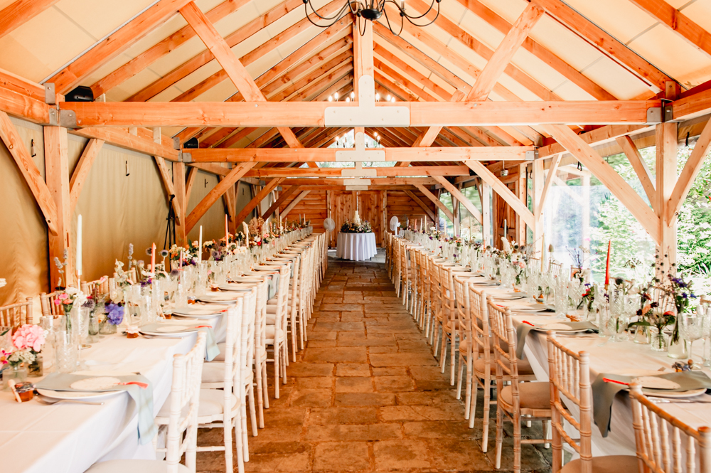 wedding breakfast table settings