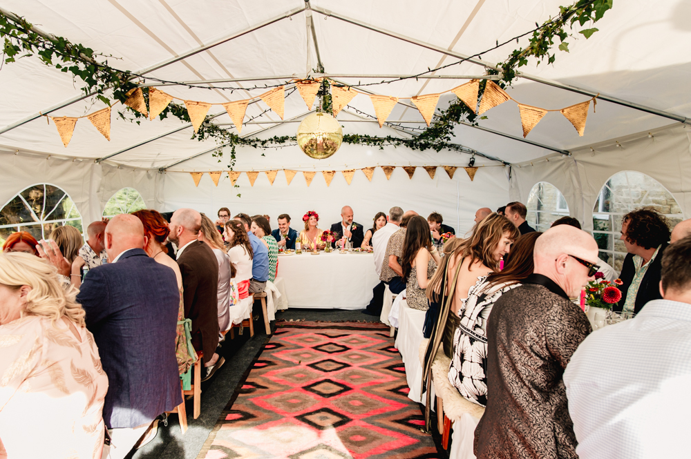 wedding marquee tent rustic oriental rug
