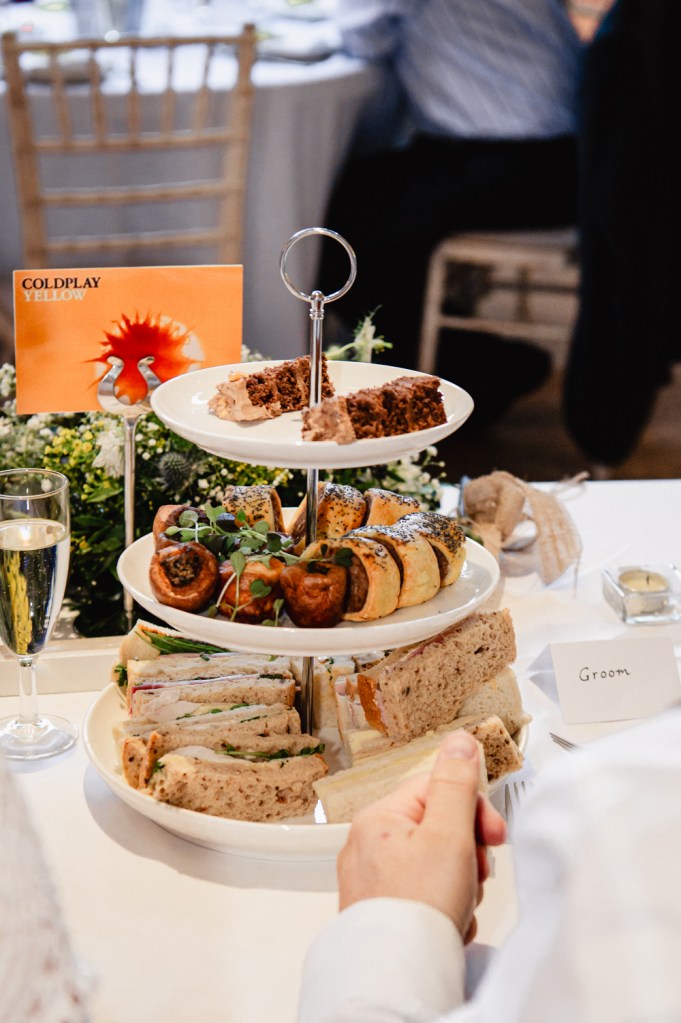 afternoon tea wedding
