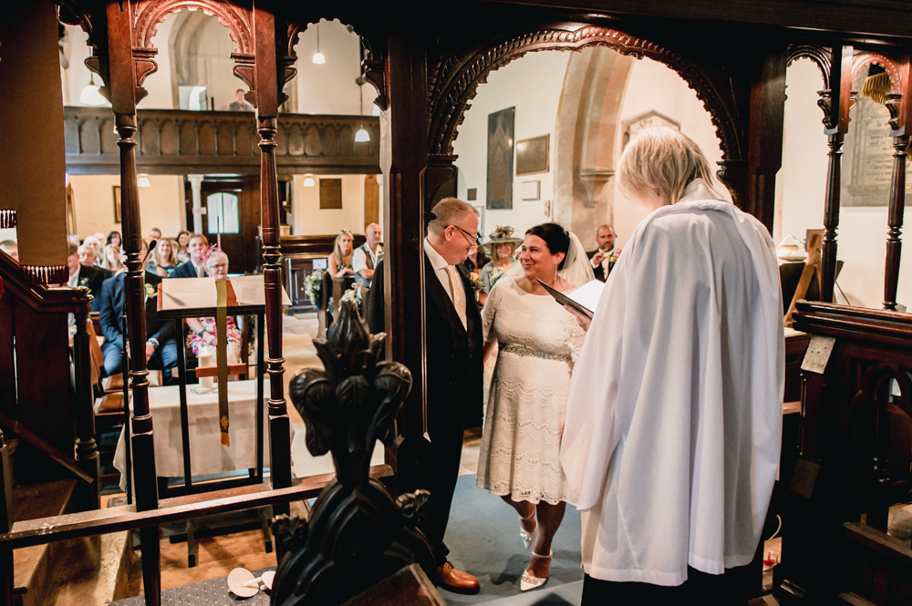 St John the Baptist kingscote church wedding