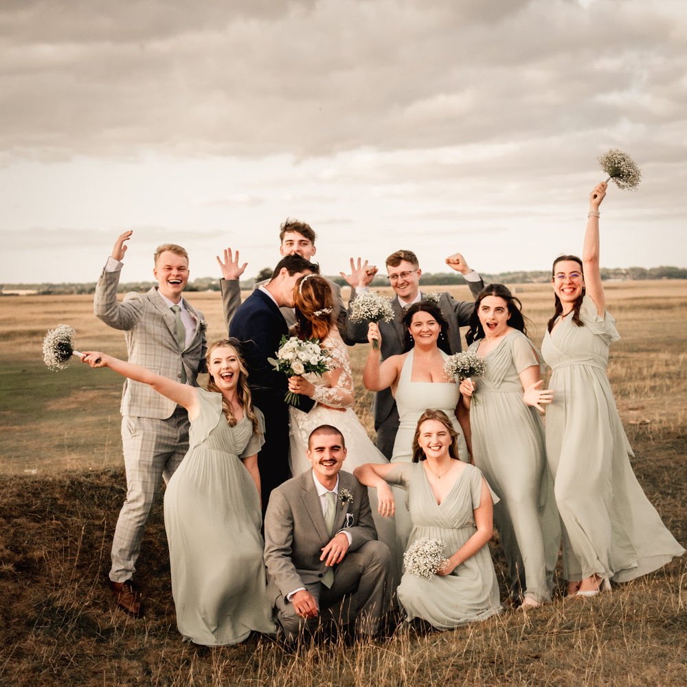 fun wedding photography cotswolds